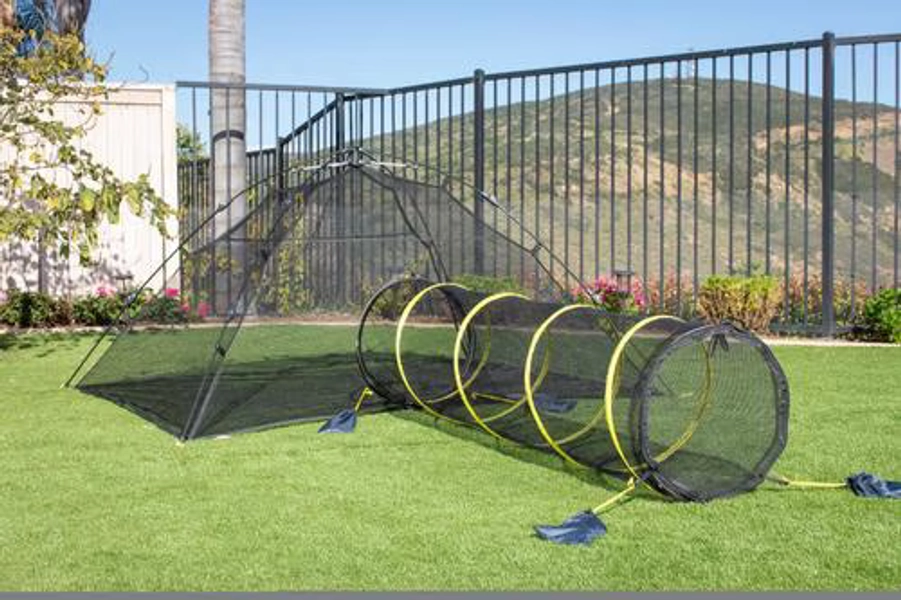 Outback Jack Kitty Compound Cat Playpen Tent & Tunnel (Free Shipping) | Chewy