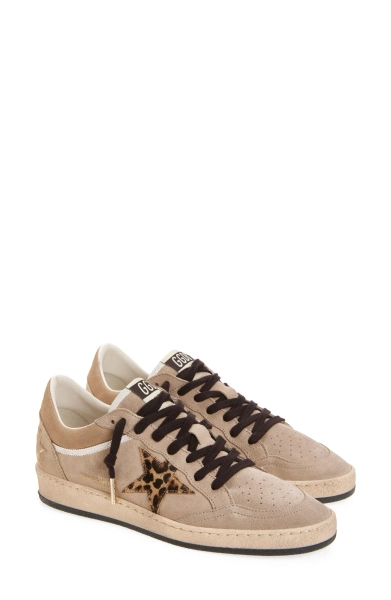 Ball Star Genuine Calf Hair Appliqué Sneaker (Nordstrom Exclusive)