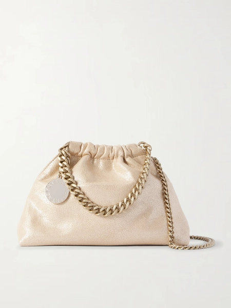 Stella McCartney - Falabella Mini Vegan Shoulder Bag - Gold