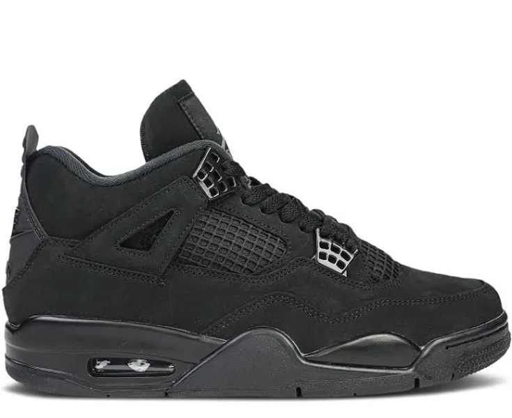 Air Jordan 4 Retro Black Cat Men's Lifestyle Shoes