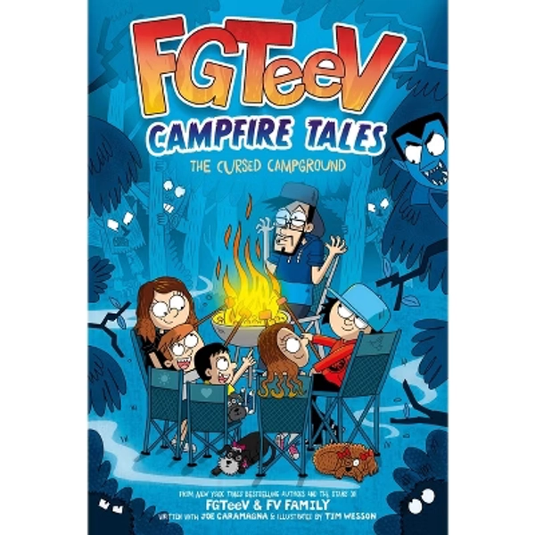 Fgteev Campfire Tales #1: The Cursed Campground - (Paperback)