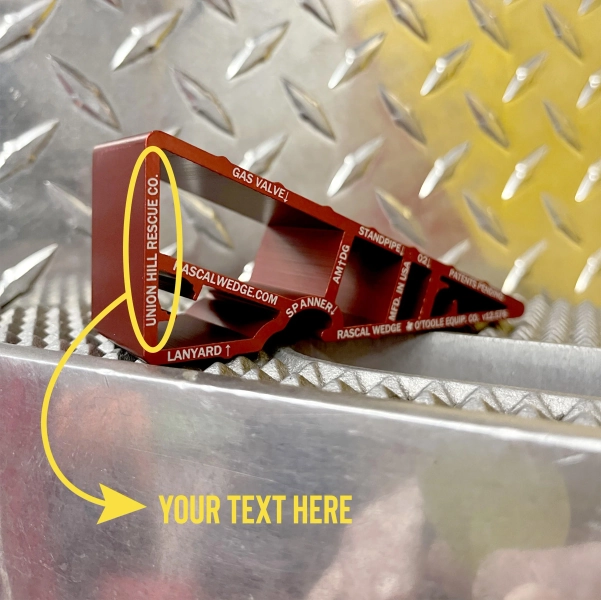 Personalized Rascal Wedge | O'Toole Equipment Co