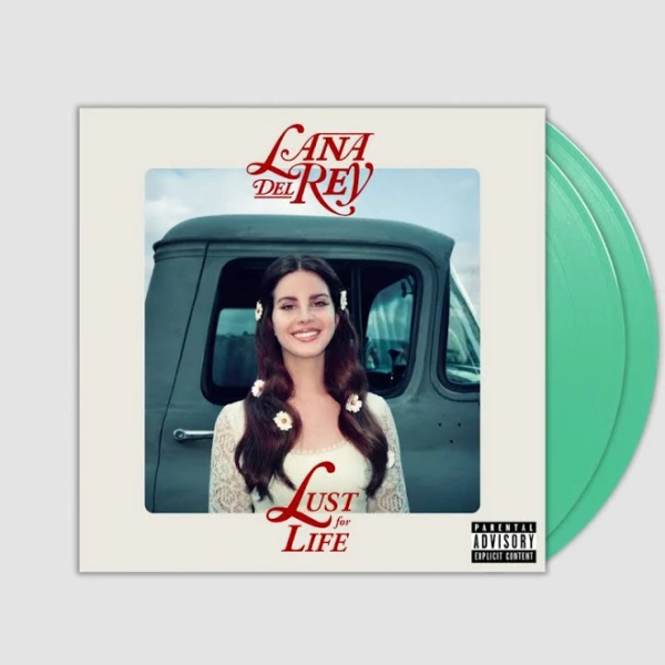 Lana Del Rey Lust for Life - Coke Bottle Clear Vinyl - 2023 Pressing