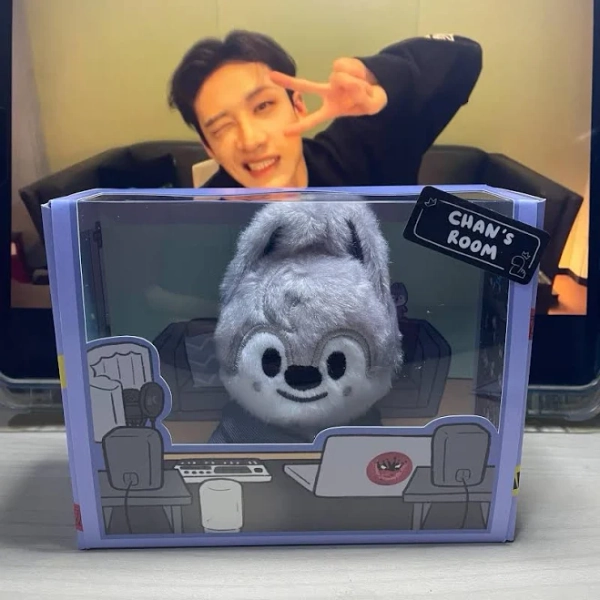 Stray Kids Bang Chan "Chan's Room" SKZOO Plush Fanmade BOX [Box Only]