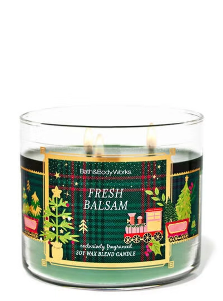 Fresh Balsam 3-Wick Candle