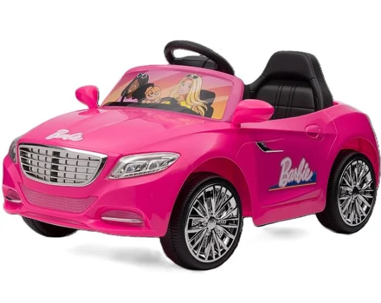 Barbie Convertible Ride On Car