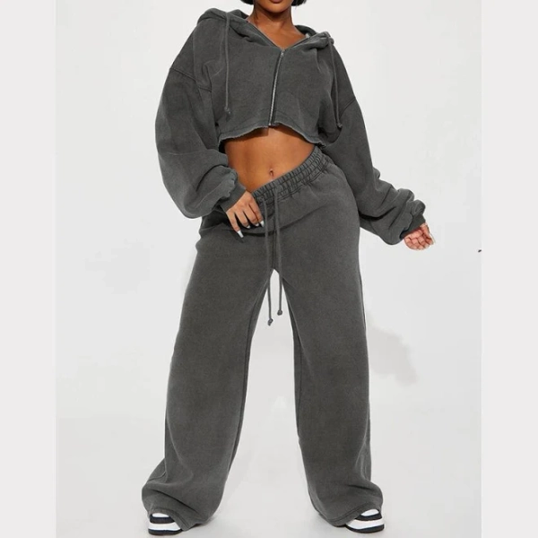 On The Go Fleece Pant Set