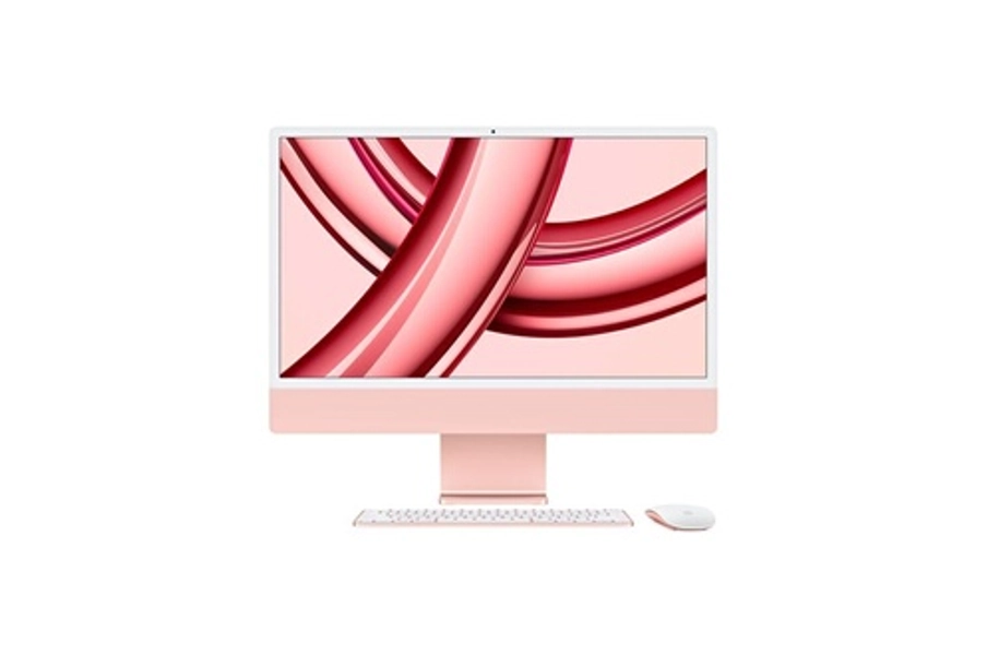 iMac Apple 24" écran retina 4,5K 256 Go SSD 8 Go RAM Puce M3 CPU 8 cœurs GPU 10 cœurs Rose Reconditionné - 2414368N1 | Darty