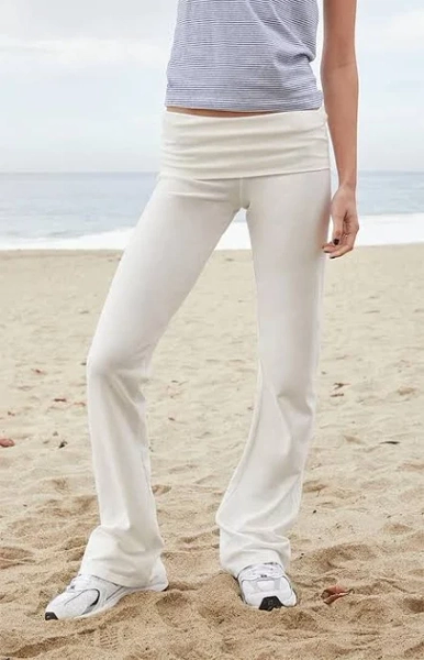 Shop White Priscilla Flare Pants on Sale at BeyondStyle – Get Lowest price in three month White Priscilla Flare Pants with Limited-Time Flash Deals,