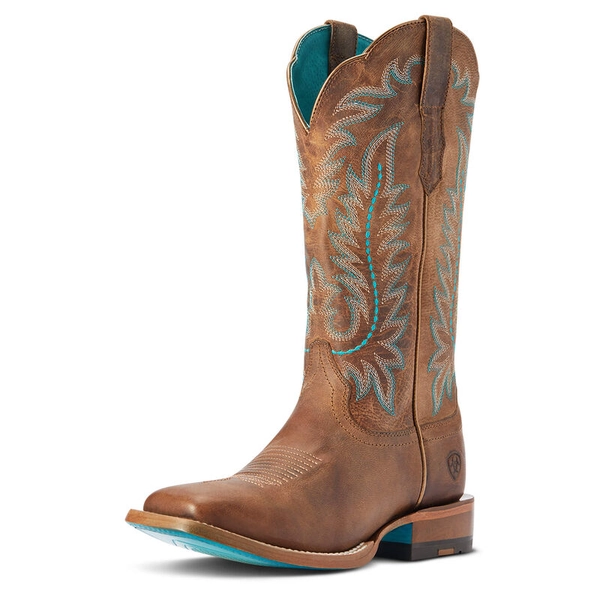 Frontier Tilly Wide Square Toe Western Boot