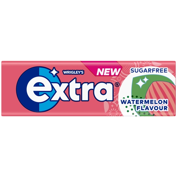 EXTRA Watermelon Flavour Sugarfree Chewing Gum 10 pieces