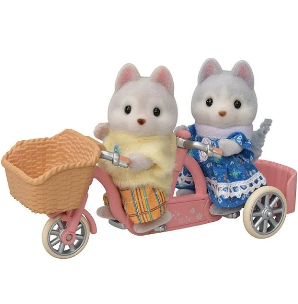 Calico Critters Tandem Cycling Set