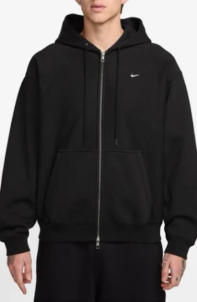 Nike Men's Solo Swoosh Full-Zip Fleece Hoodie