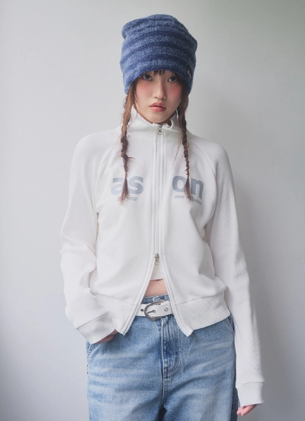 SALT ZIP-UP / WHITE