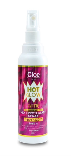 Protector Térmico Cloe Hot Glow Exotic 250ml