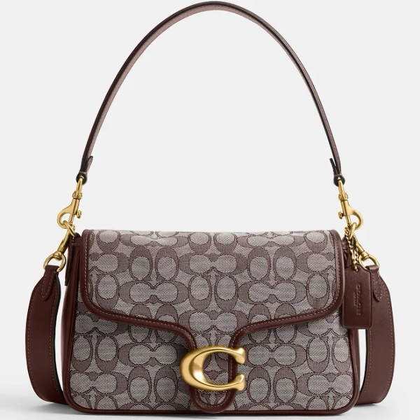 Coach Women's Soft Tabby Shoulder Bag in Signature Jacquard