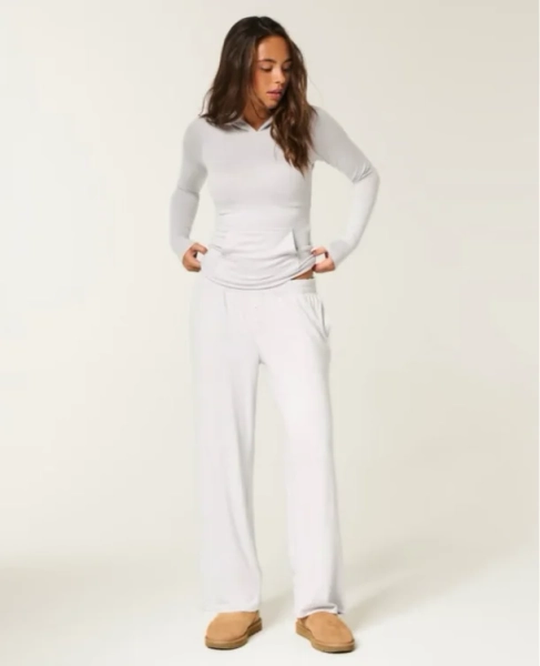Always Cozy Wide-Leg Pants