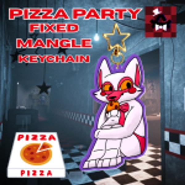 [PIZZA PARTY] Fixed Mangle Keychain by NotCaleb - ACGGOODS