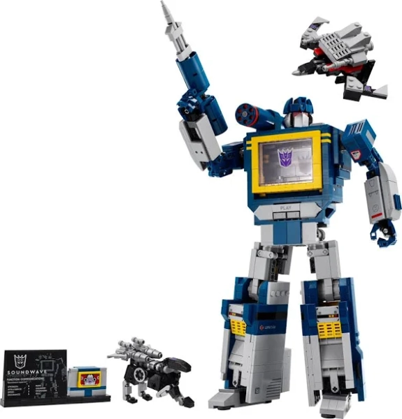 LEGO Icons Transformers Soundwave