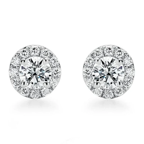 Tiffany Soleste Platinum Diamond Earrings