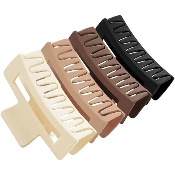 4Pcs Women's and Girls' Nonslip Crab Hair Claw Clips