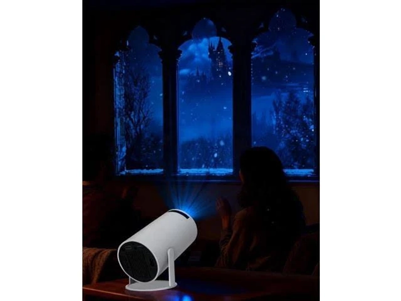 Realm Portal Projector - Fake Window Projector with 30+ Built-in Fantasy Scenes, Reading Ambience Projector, 100" Screen from 2m, Built-in Speaker & A