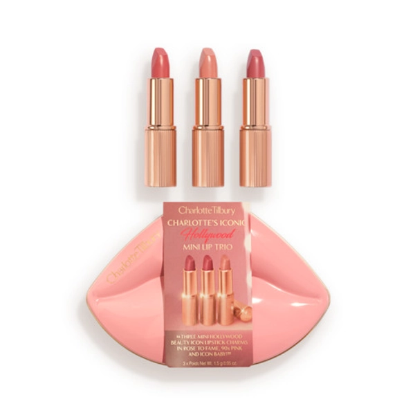 HOLLYWOOD ICONIC MINI LIP TRIO - TRAVEL SIZE LIP KIT