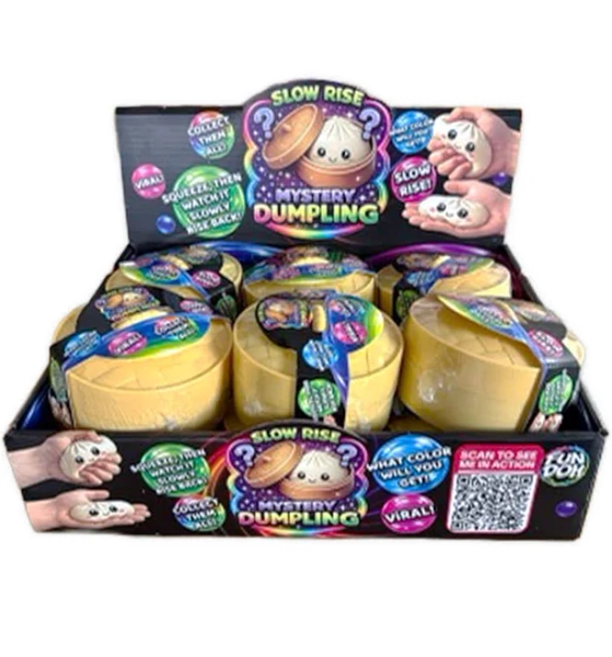 Fun Doh Mystery Slow Rise Dumpling Squish Toy