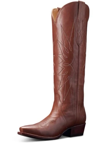 Tecovas Women's Loretta Saddle Cowhide Leather Boots