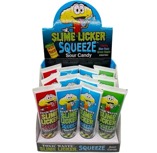 Toxic Waste Slime Licker Squeeze Candy