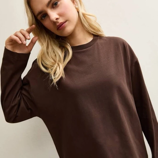 New Look Women's Long Sleeve Skater T-Shirt