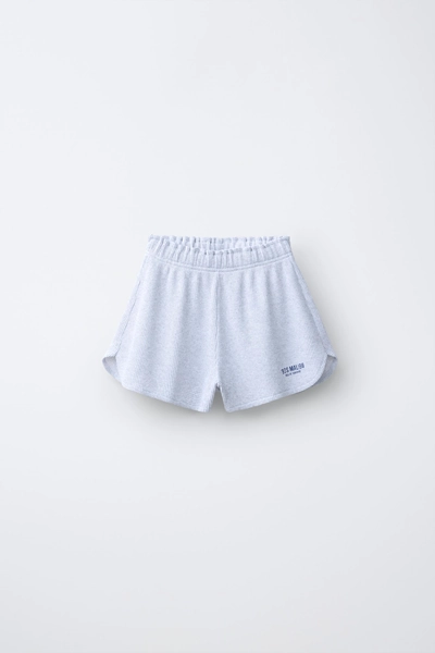 TEXT WAFFLE SHORTS