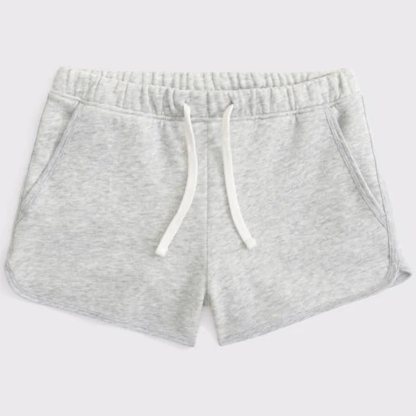 Abercrombie Kids Girls Graphic Fleece Shorts