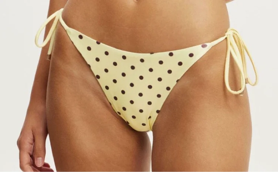 String Tie Side Brazilian Bikini Bottom