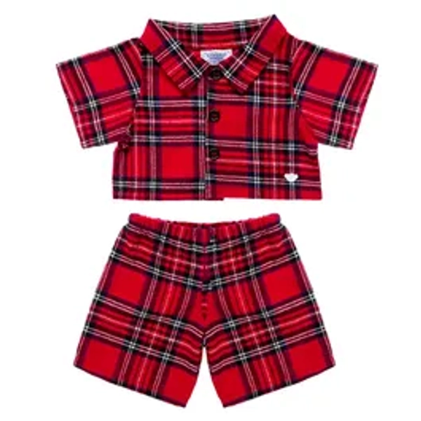 Red Plaid PJs 2 pc