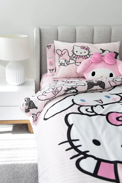 Hello Kitty and Friends Kids Quilt Cover Set