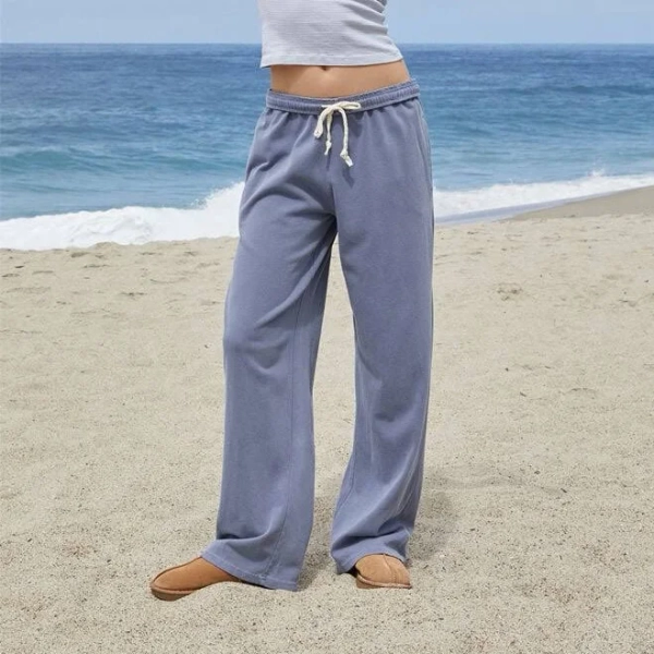 John Galt Women's Dark Gray Anastasia Baggy Sweatpants