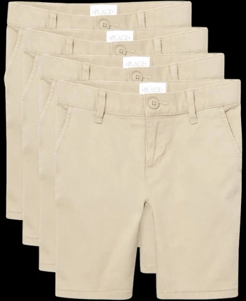 The Children's Place Girls 4-Pack Stretch Chino Shorts