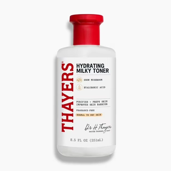 Hydrating Milky Facial Toner, Hyaluronic Acid