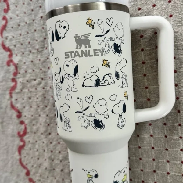 Stanley Snoopy Tumbler 40 Oz Original New Home