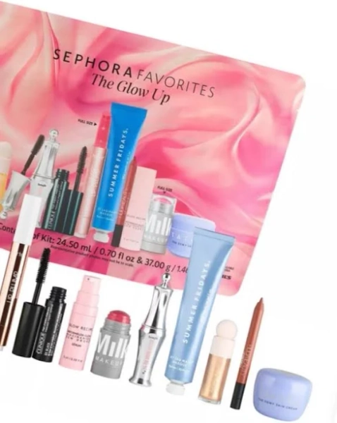 Sephora Favorites The Glow Up Kit 9 Pc Set Limited Edition - Makeup