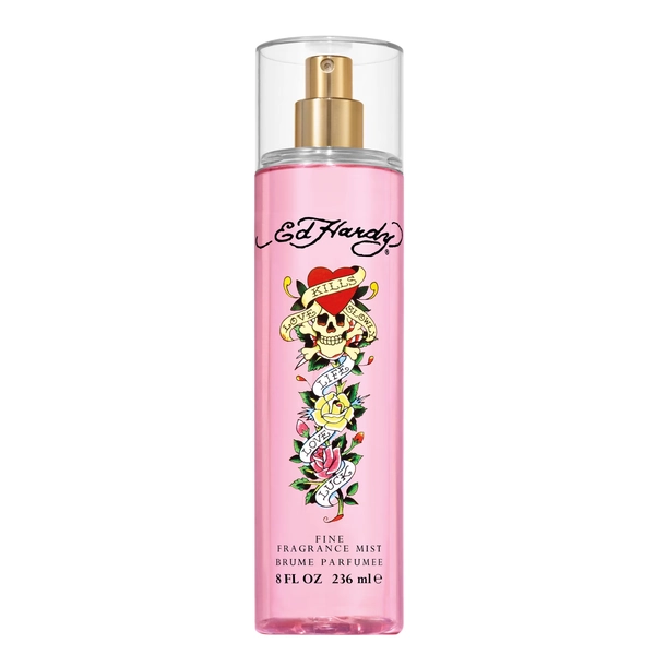 Ed Hardy Fine Fragrance Body Mist for Women, 8.0 fl oz - Walmart.com