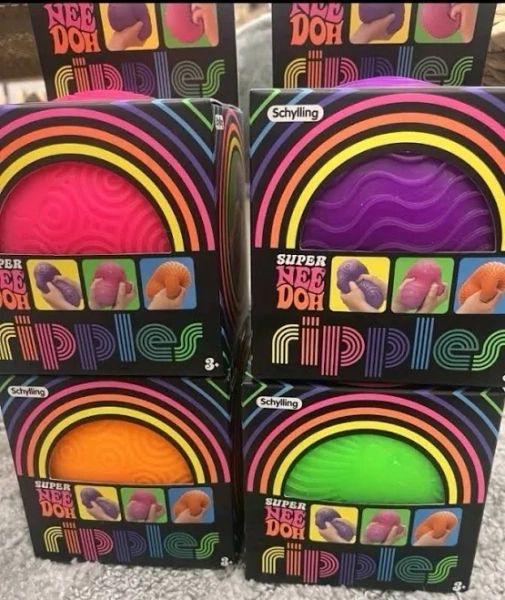 Needoh Super Ripples Fidget Ball Novelty Toy