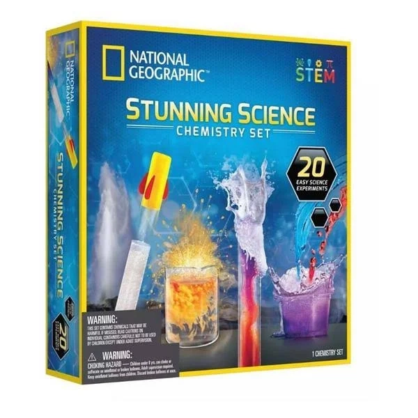 National Geographic Stunning Science Chemistry Set