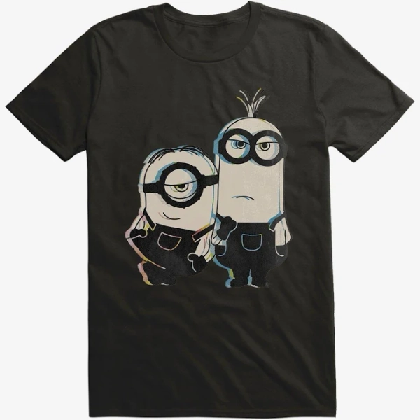 Minions Pose Sketch Art T-Shirt