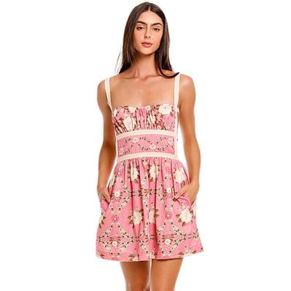Agua Bendita Logan Mini Dress, Floral, M - Women's Dresses - Victoria's Secret