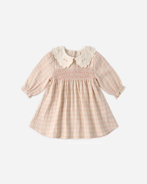 Callie Dress Pink Plaid