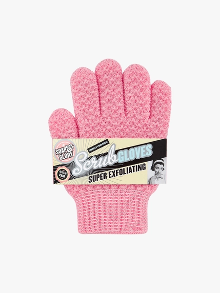 soap and glory scrub gloves