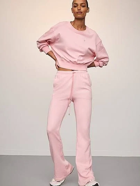 Victoria's Secret Women's Angel Essentials Off-Duty Terry Flare Sweatpants