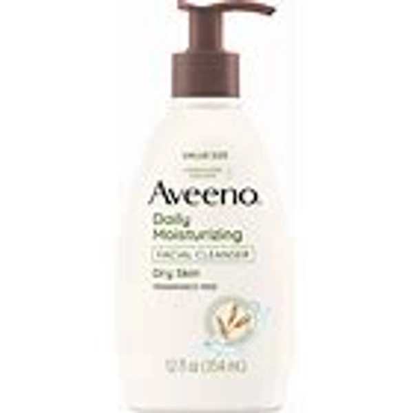 Aveeno Daily Moisturizing Facial Cleanser For Dry Skin Gentle Face Cleanser With Soothing Oat For Skin That Feels Soft Supple Removes Dirt Oil And Im